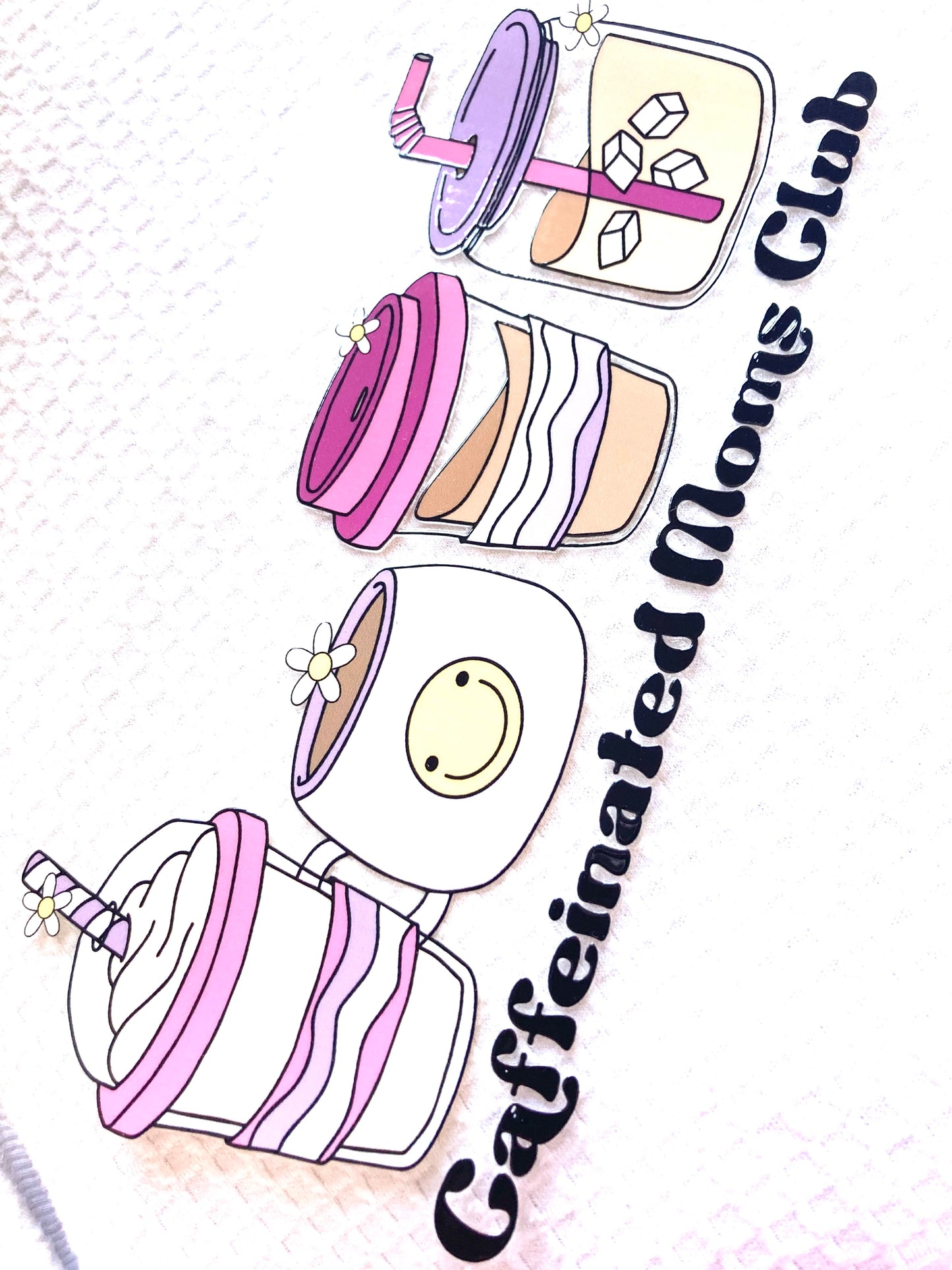 Caffeinated Moms Club Cup Wrap
