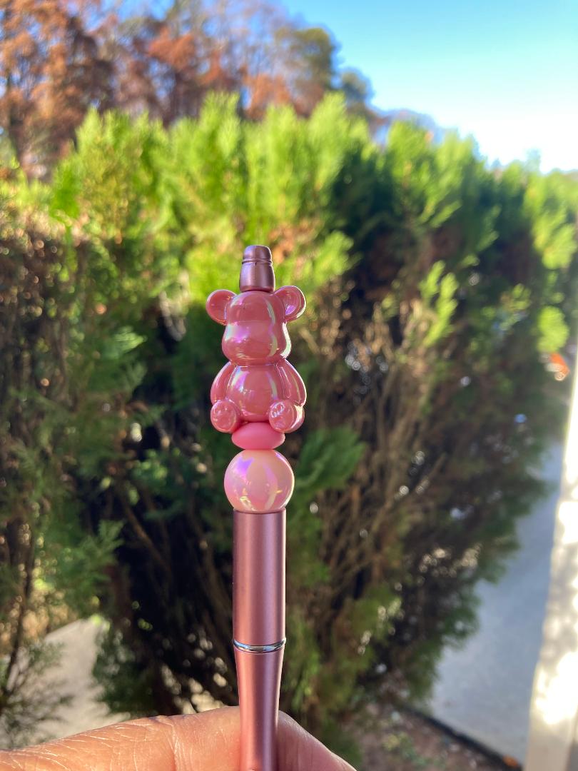 Bear Beaded Pen