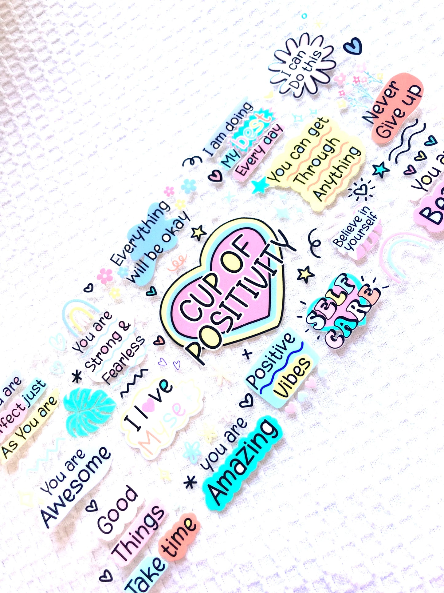 Cup Of Positivity Cup Wrap