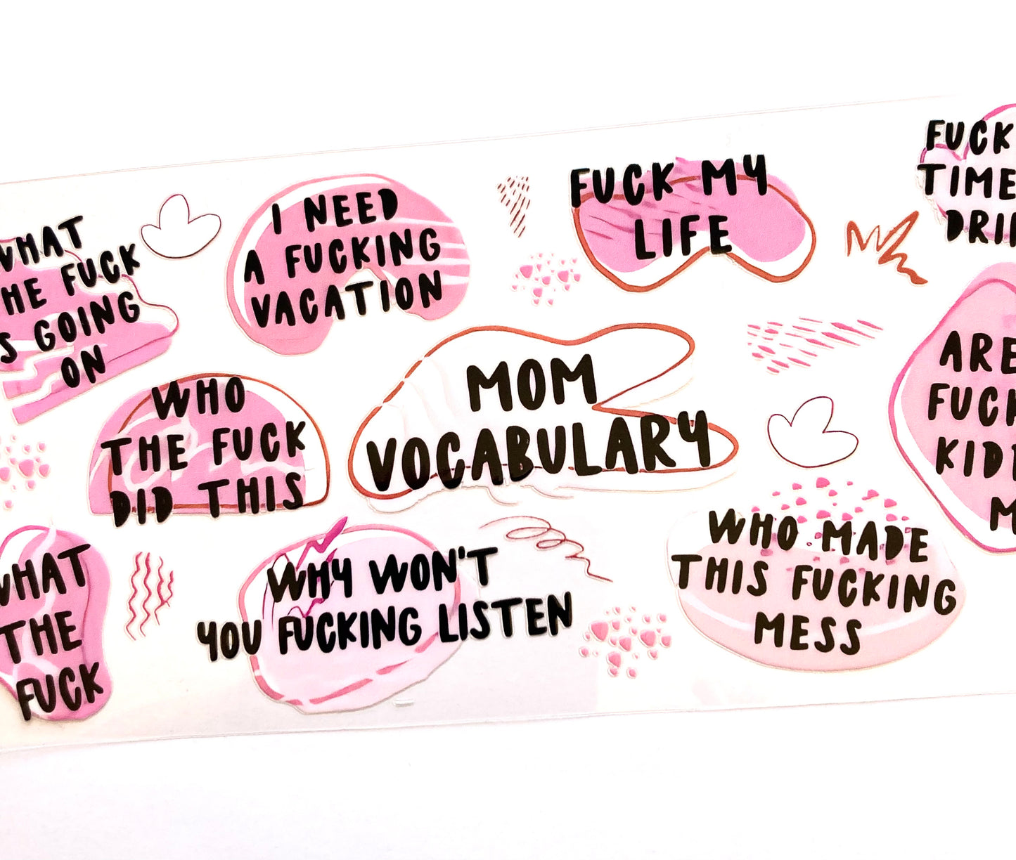 Bad Words Cup Wrap