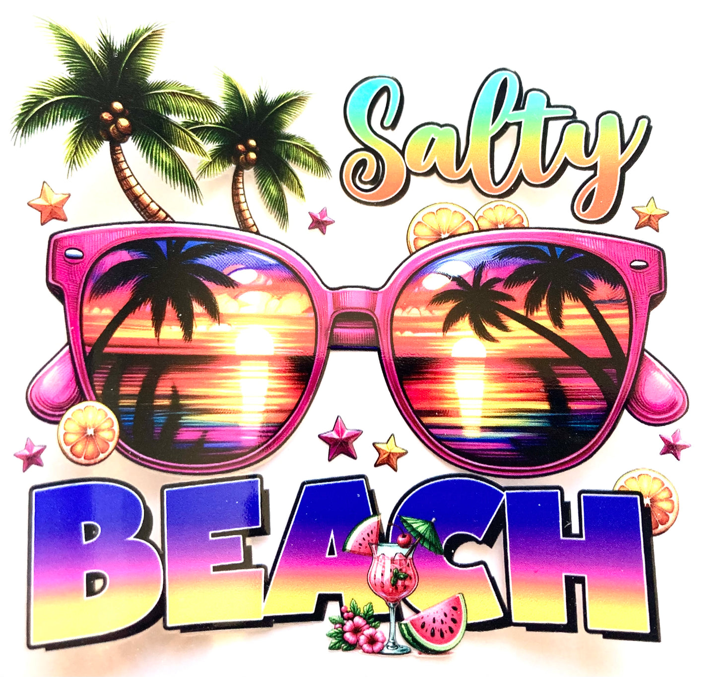 Salty Beach Cup Wrap