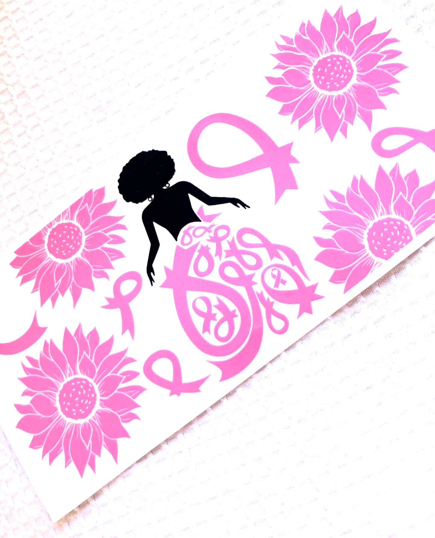 Breast Cancer Cup Wrap