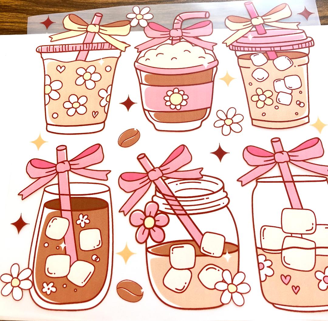 Pink Bow Drinks Tee Shirt Claim