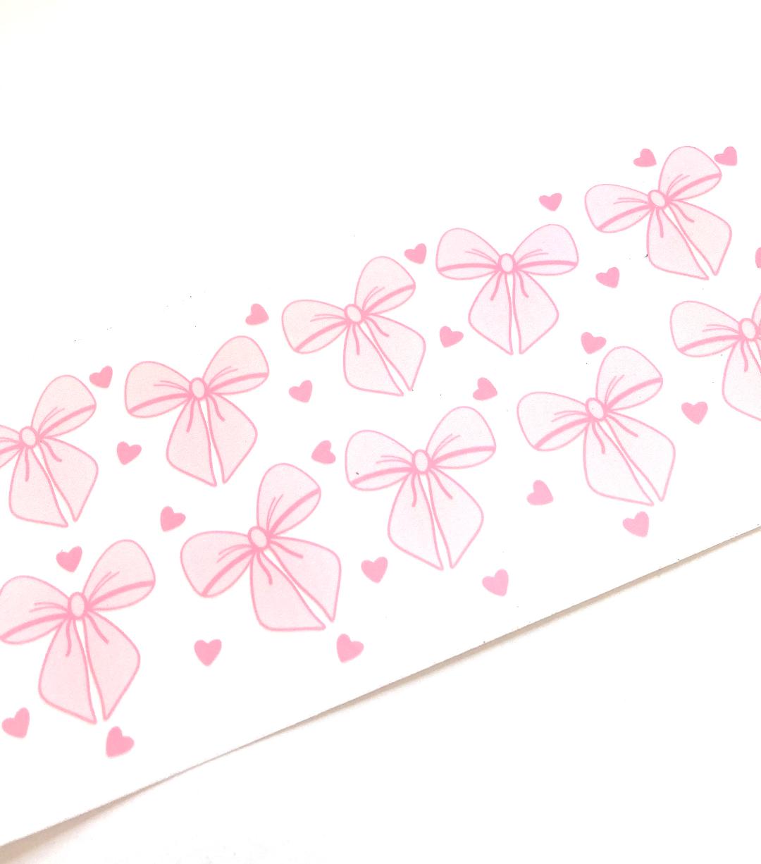 bows And Hearts Cup Wrap