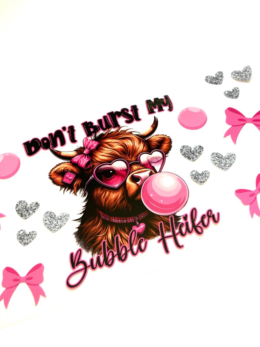 Bubblegum Cow Cup Wrap