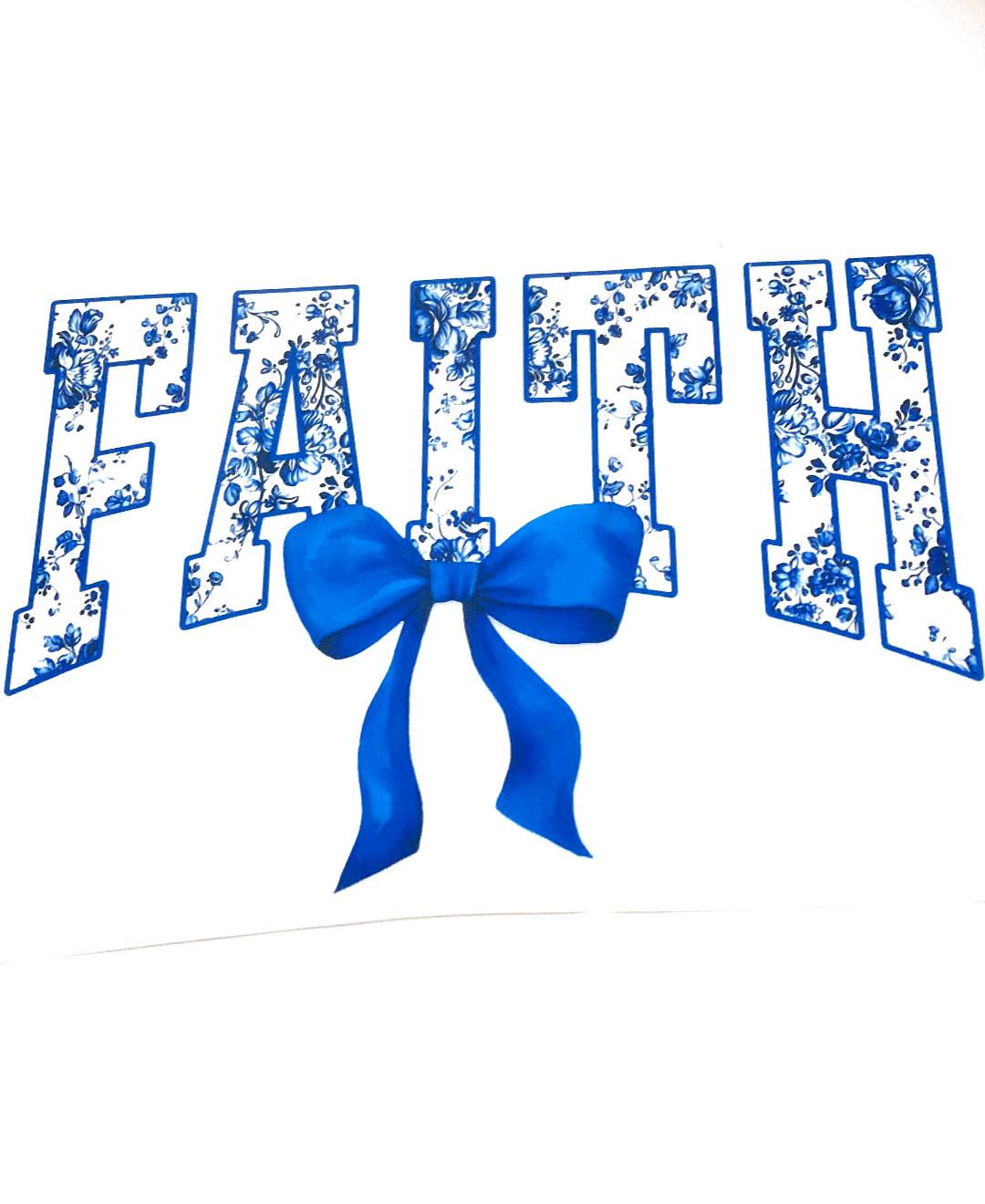 Blue Faith Tee Shirt Claim