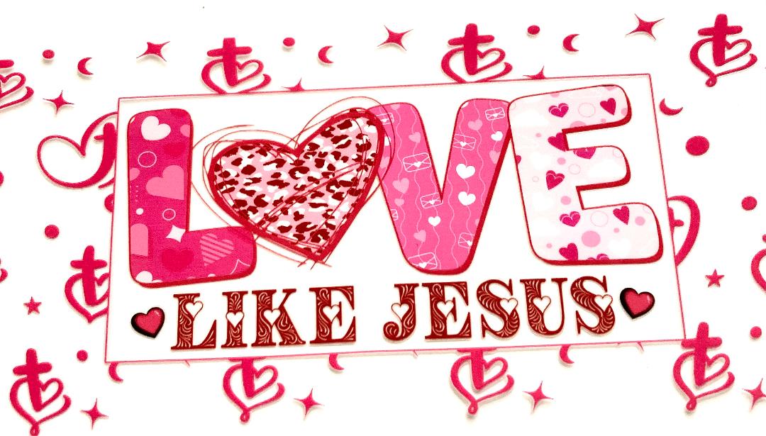 Love Like Jesus Cup Wrap
