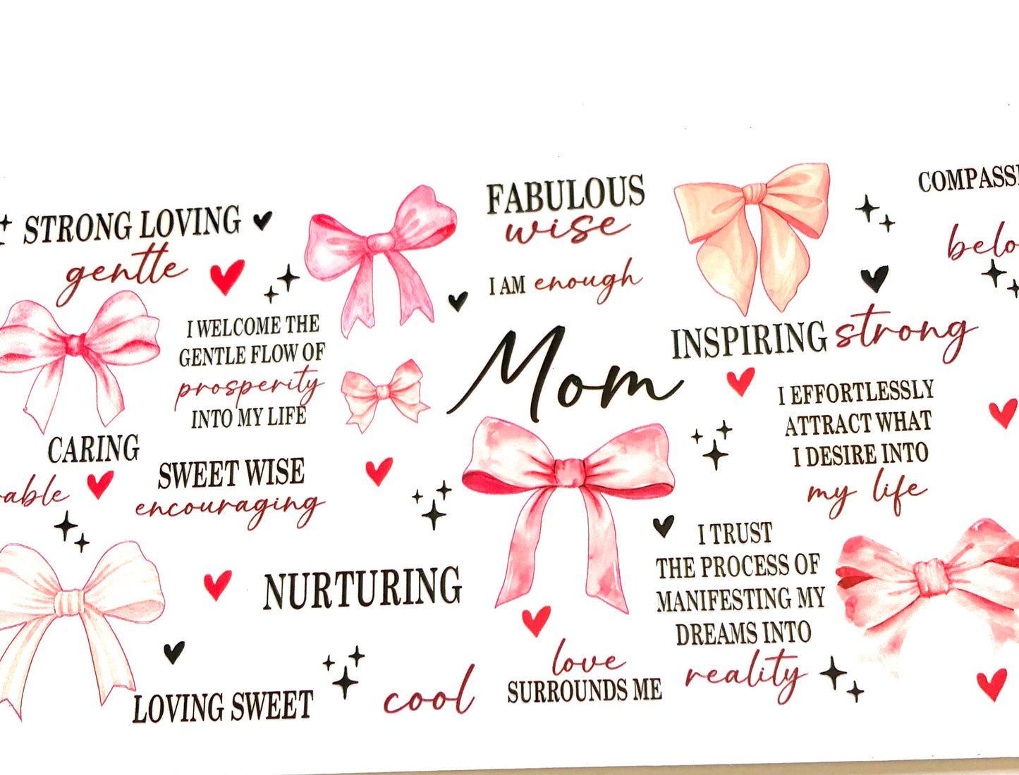 Mom Affirmation Cup Wrap