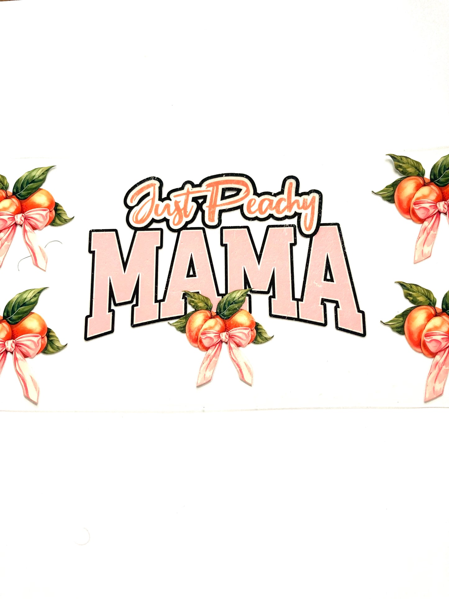 Just Peachy Mama Cup Wrap