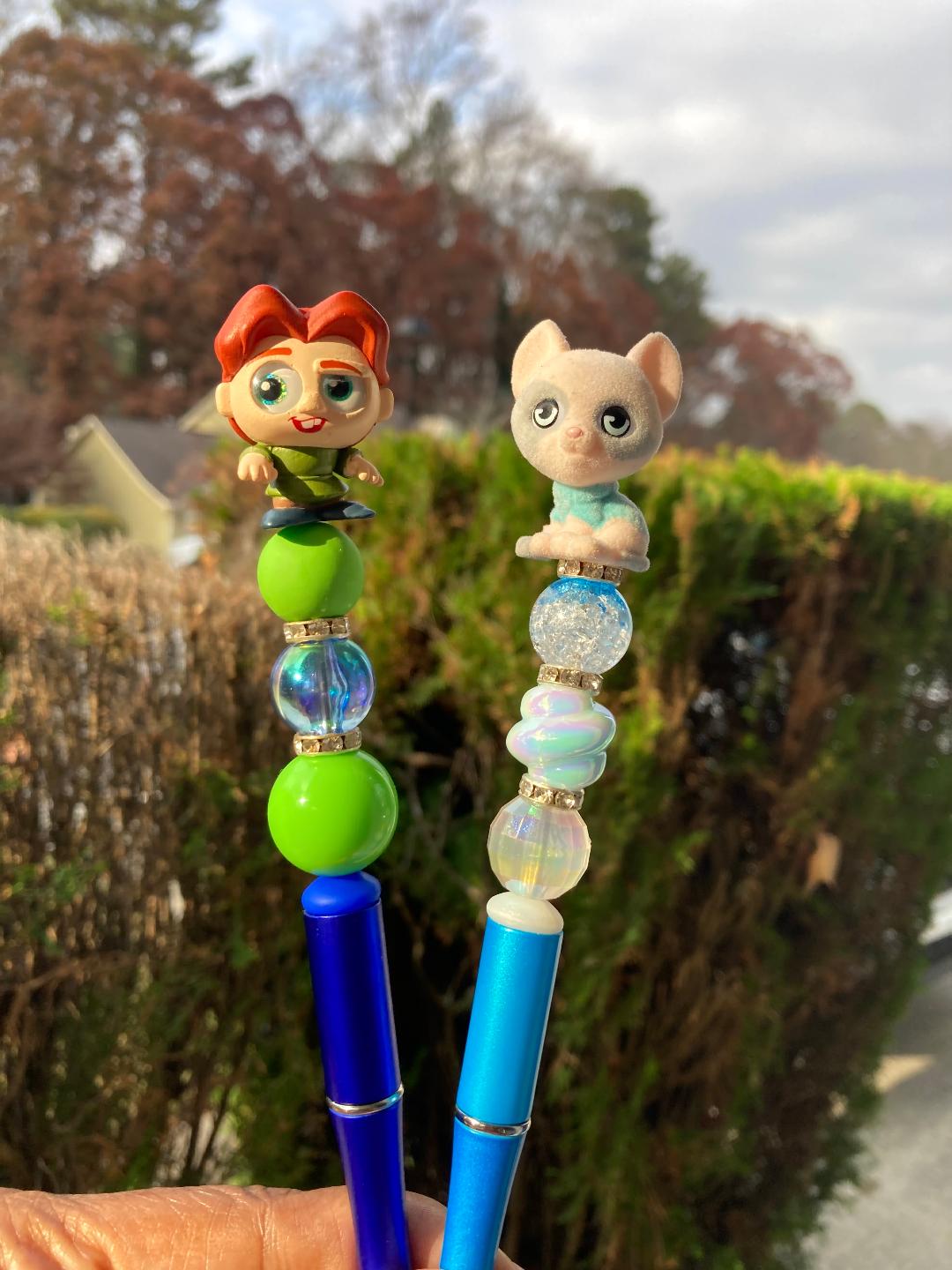 Character Beaded Pen
