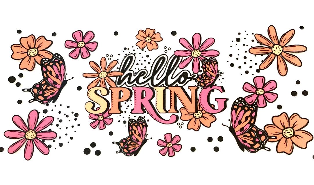 Hello Spring Cup Wrap