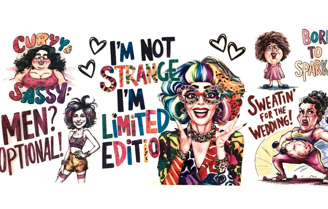 I'm Not Strange I'm Limited-Edition Cup Wrap