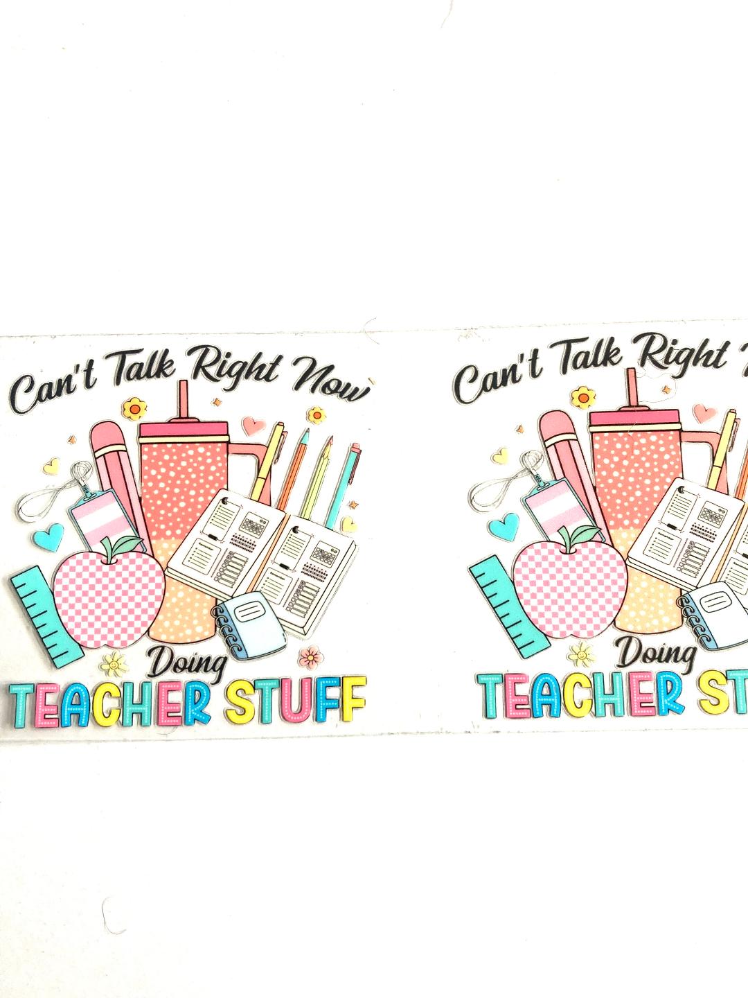 Teacher Cup Wrap