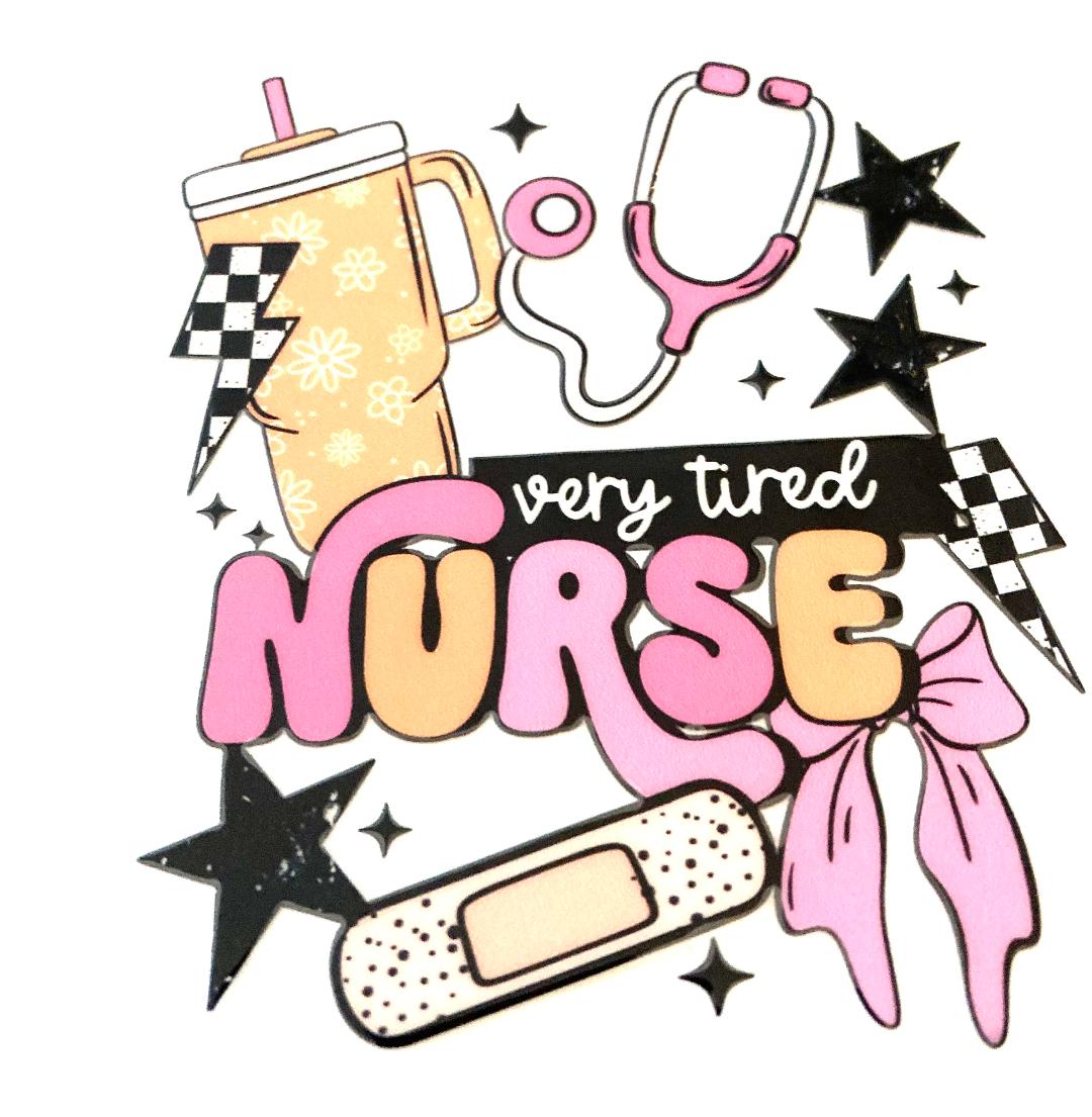 Tired Nurse Cup Wrap