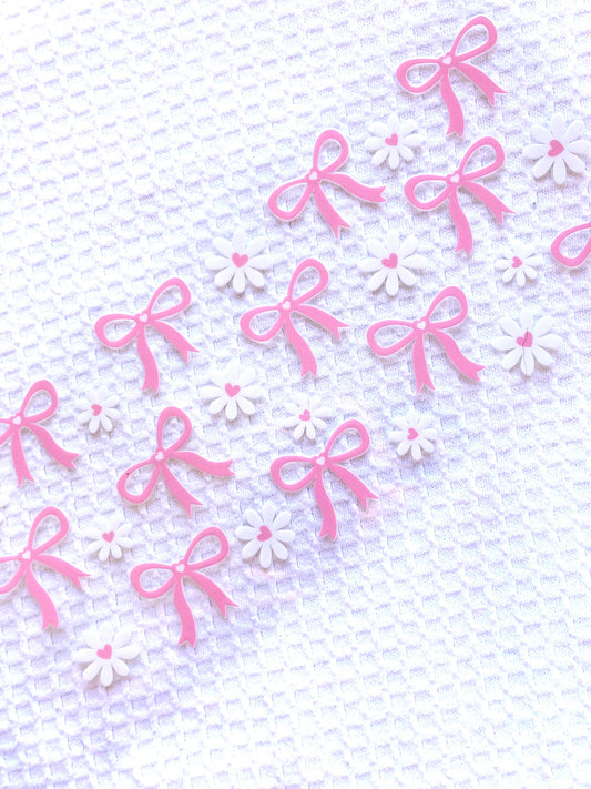 Pink Bows And Daisy Cup Wrap