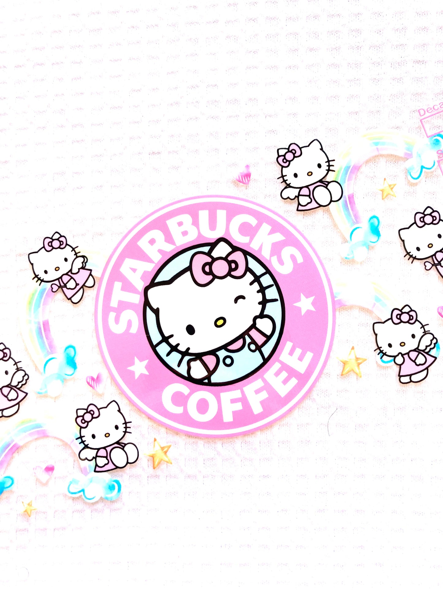 Coffee Kitty Cup Wrap