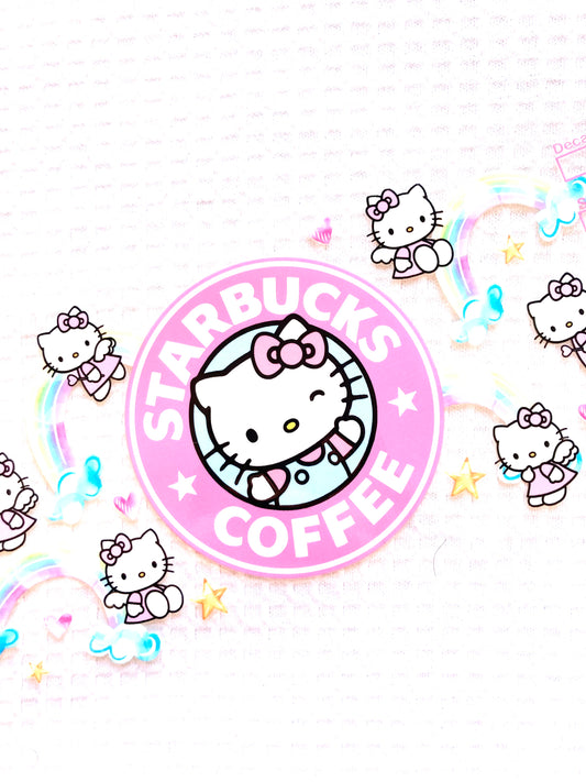 Coffee Kitty Cup Wrap