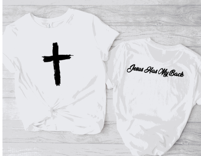 Jesus Has My Back Shirt