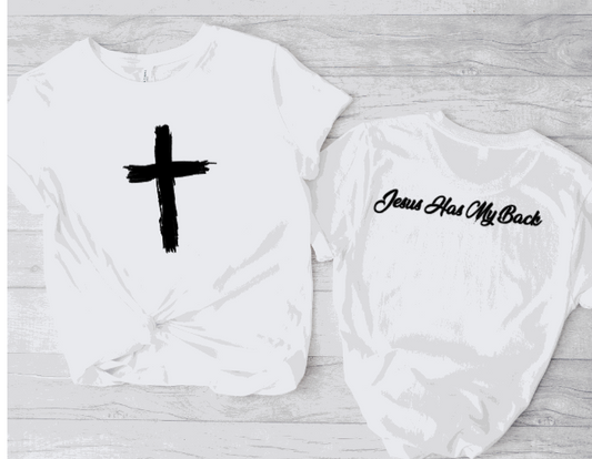 Jesus Has My Back Shirt