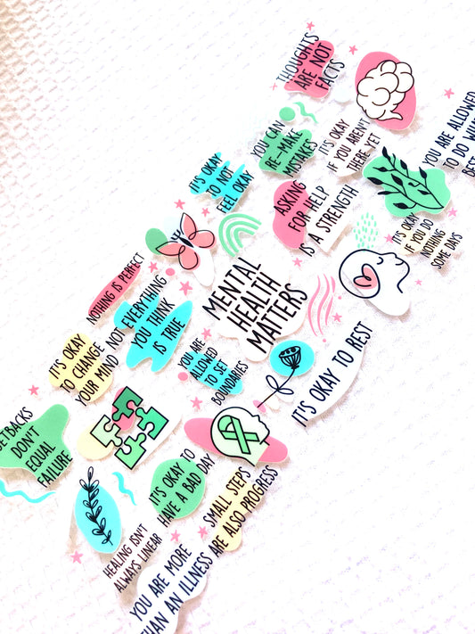 Mental Health Awareness Cup Wrap