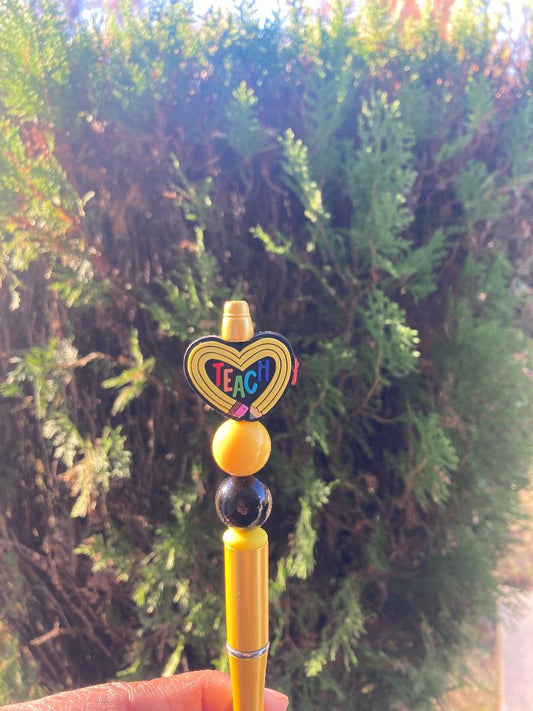 Teacher Beaded Pens