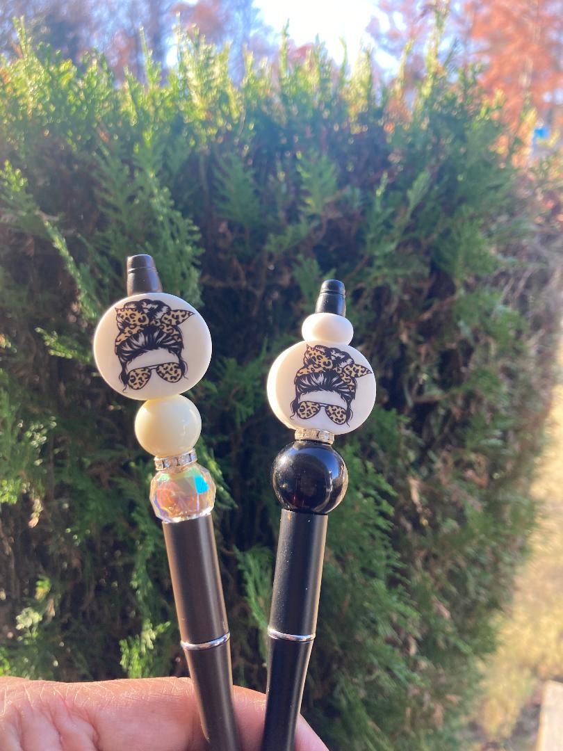 Pretty Lady Beaded Pen