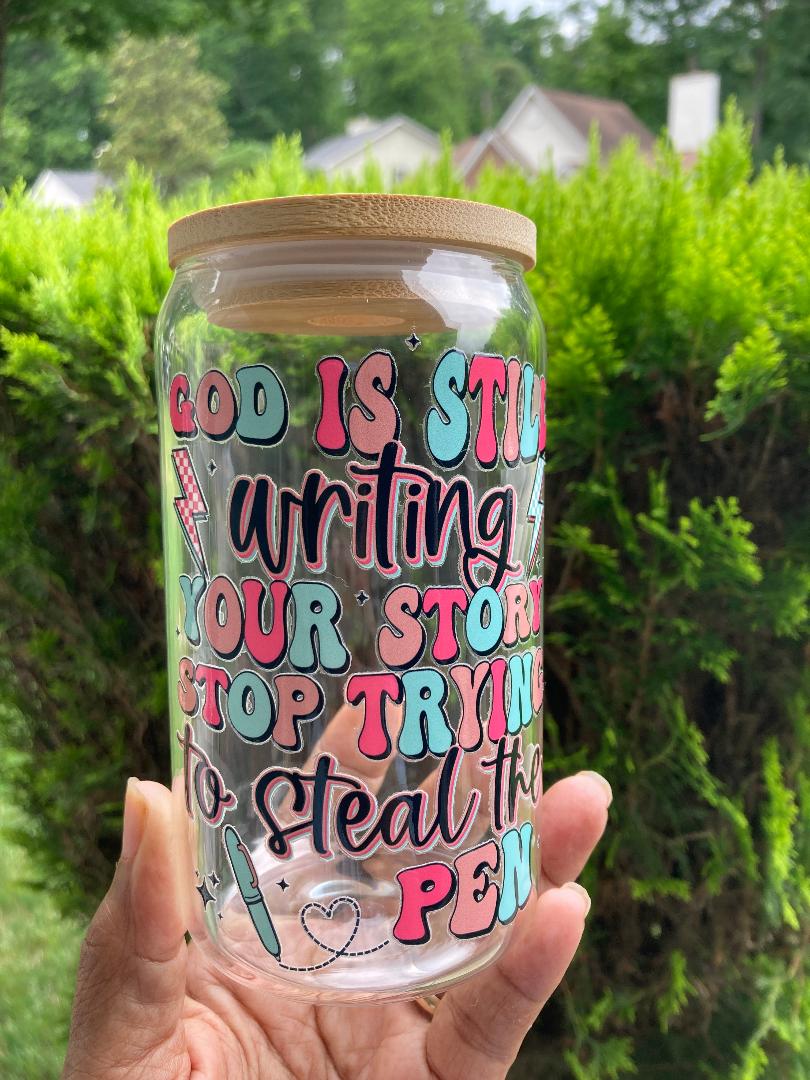 God I still Writing Your Story Ready To Ship Cup