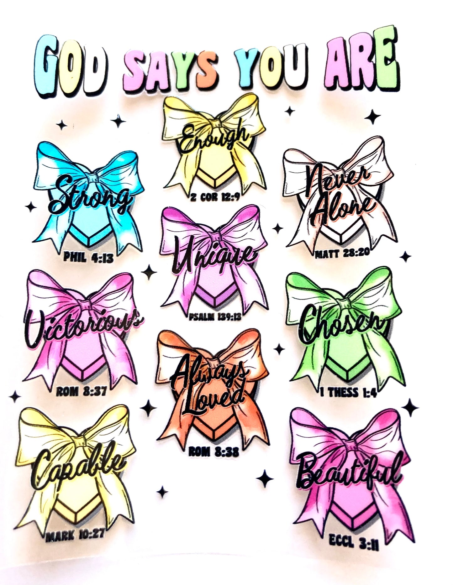God Says You Are Cup Wrap