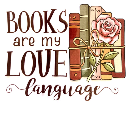 Books Are My Love Language Cup Wrap
