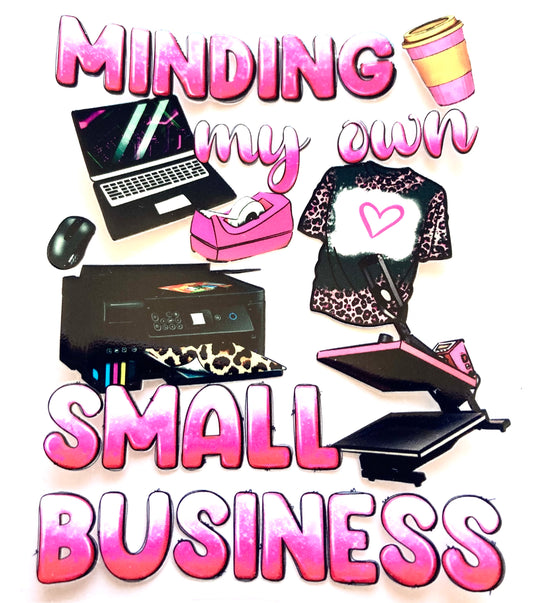 Minding My Own Small Business Cup Wrap