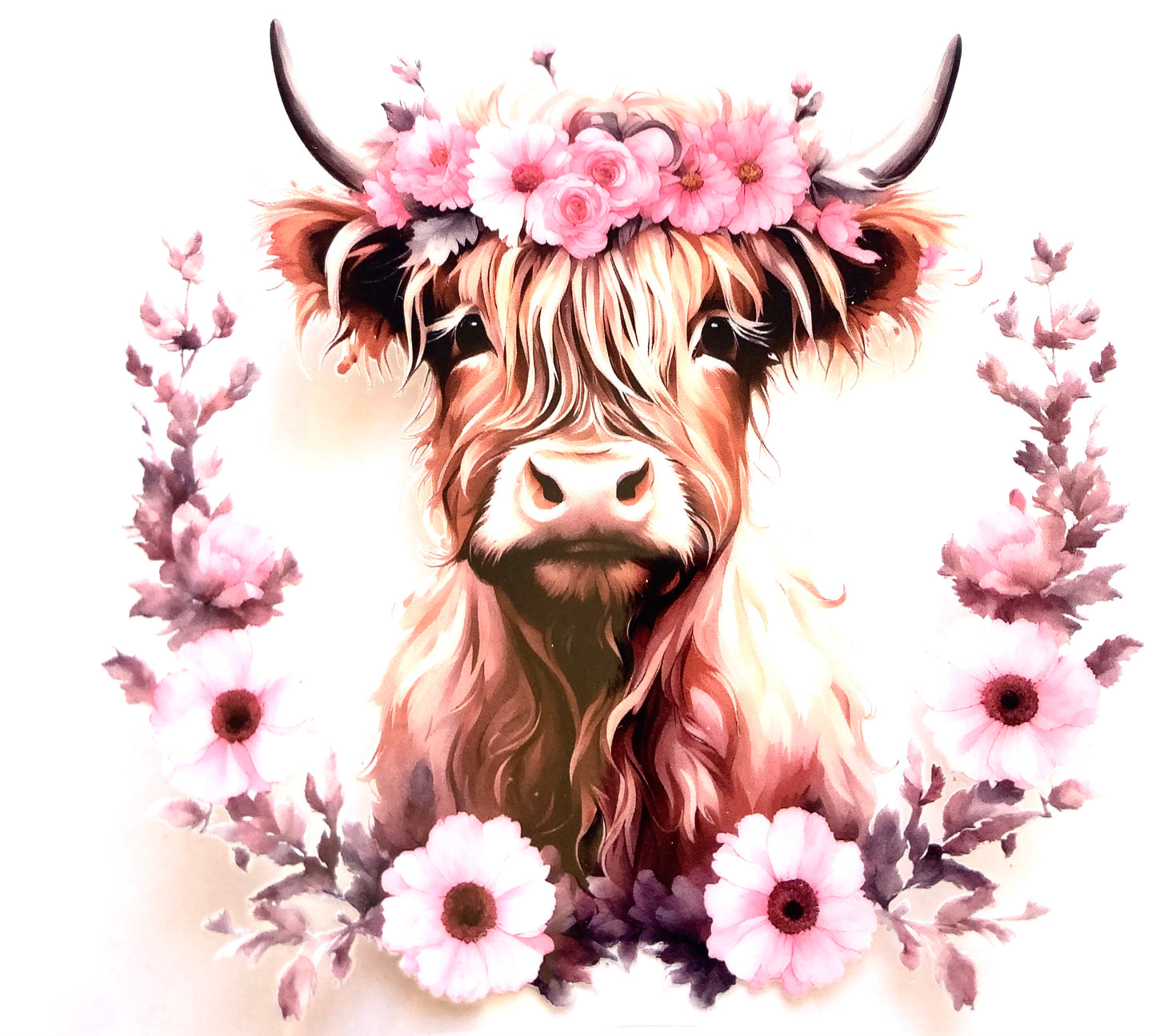 Pink Cow Cup Wrap