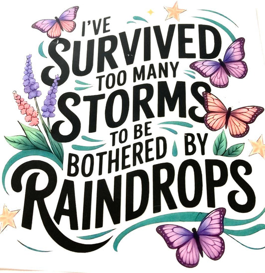 I've Survived Through The Storms Tee Shirt Claim