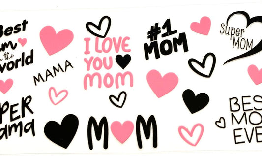 I Love Mom Cup Wrap