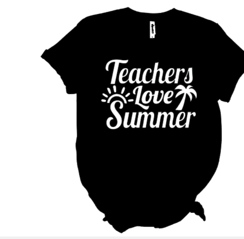 Teachers Love Simmer Tee Shirt