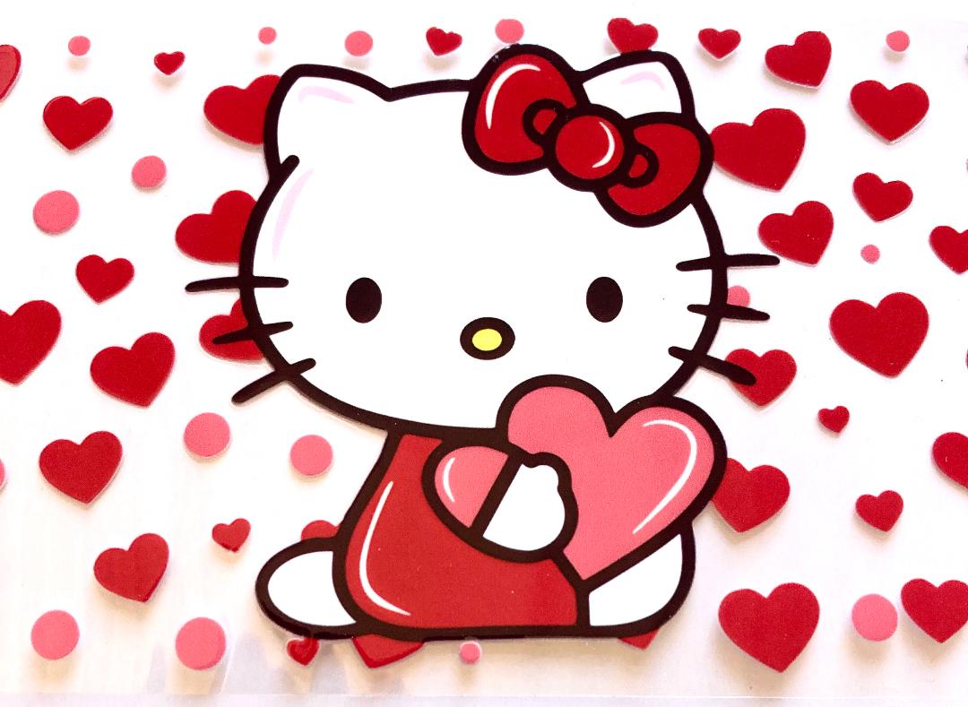 Valentine's Kitty Cup Wrap