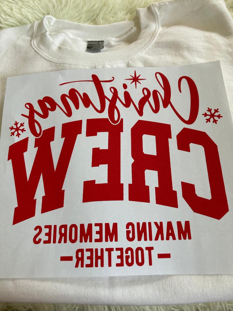 Christmas Crew Tee Shirt Claim