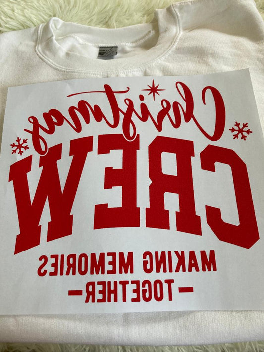 Christmas Crew Tee Shirt Claim