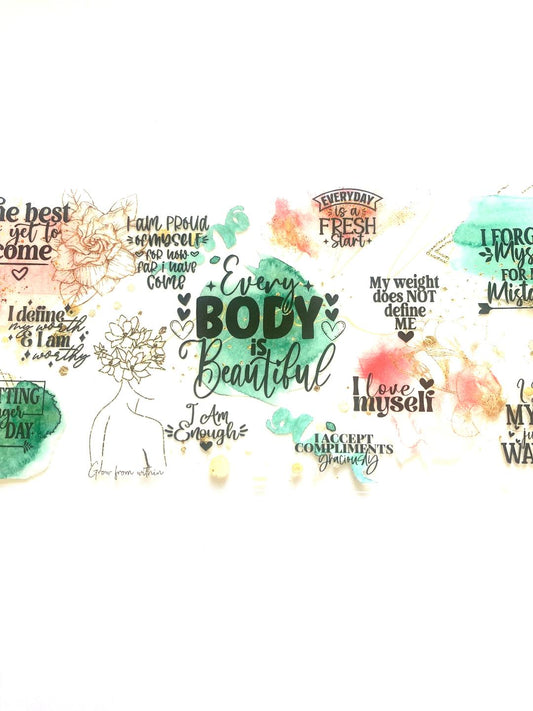 Every Body Is Beautiful Cup Wrap