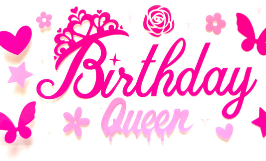 Birthday Queen Cup Wrap