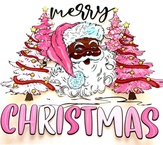 Black Santa Cup Wrap
