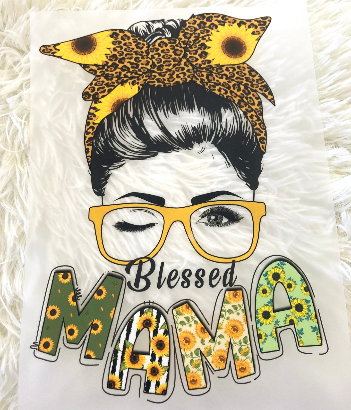Blessed Mama Tee Shirt Claim