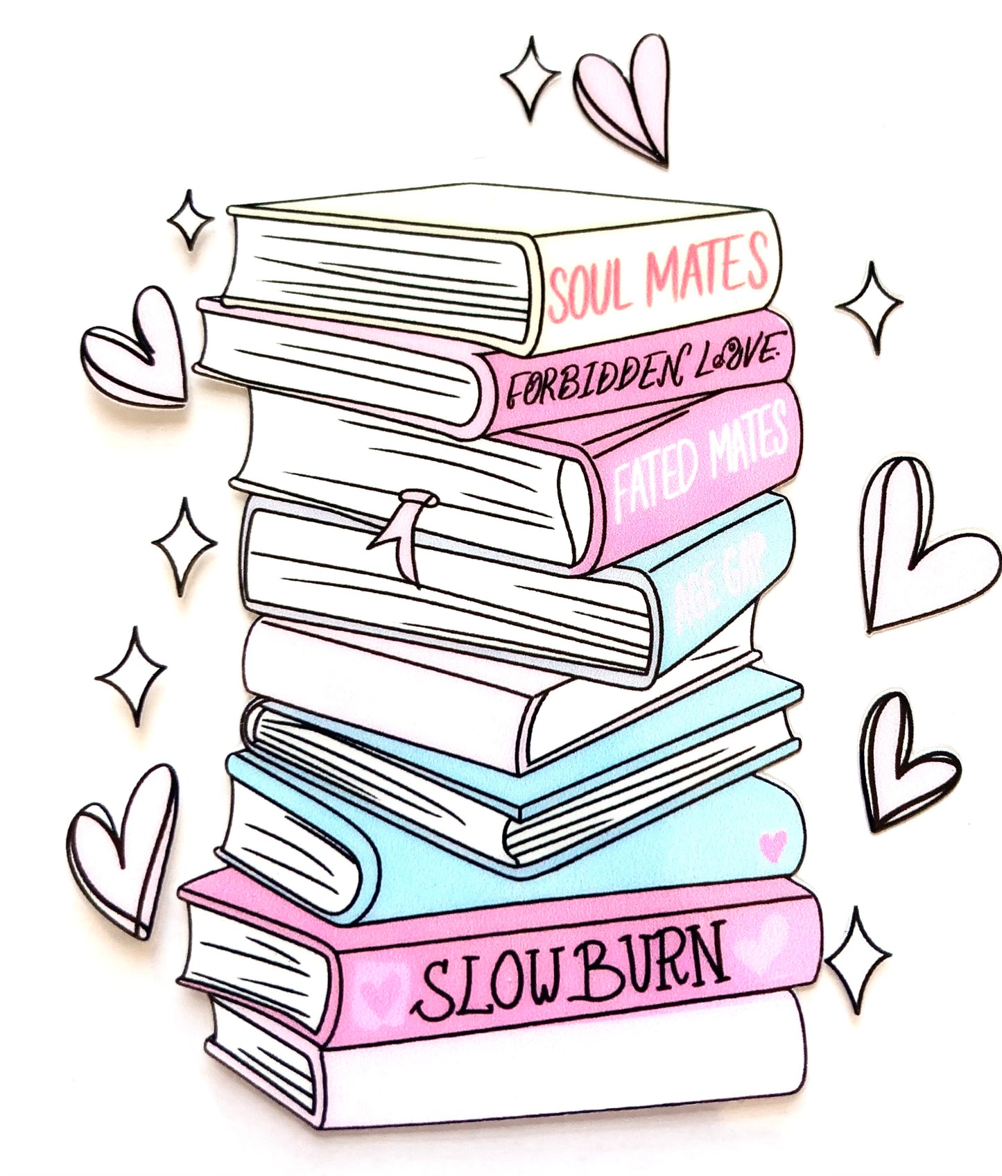 I Love Books Cup Wrap