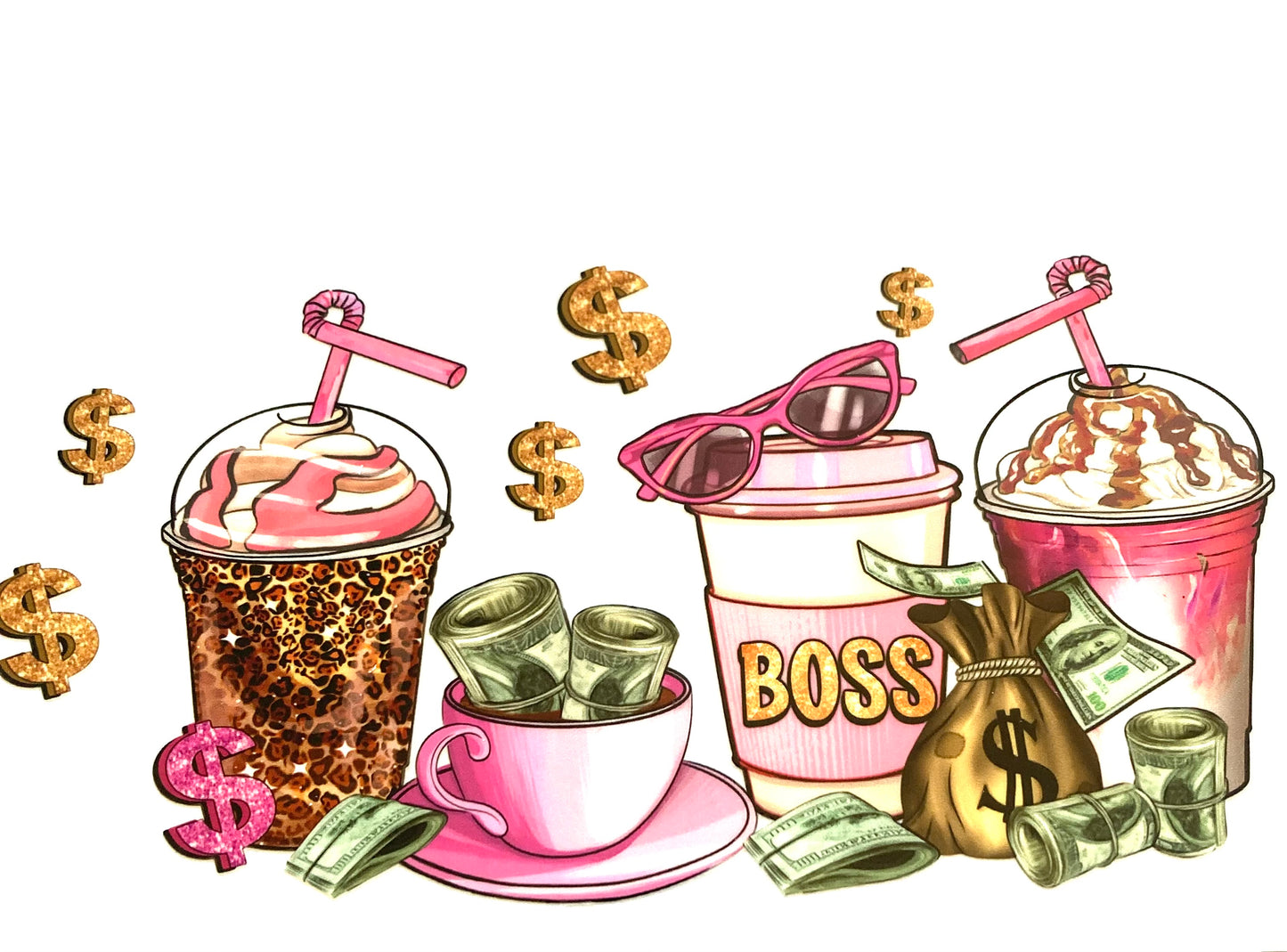 Boss Money Cup Wrap