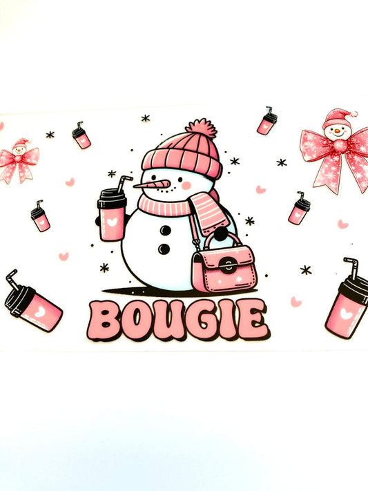 Bougie Snowman Cup Wrap