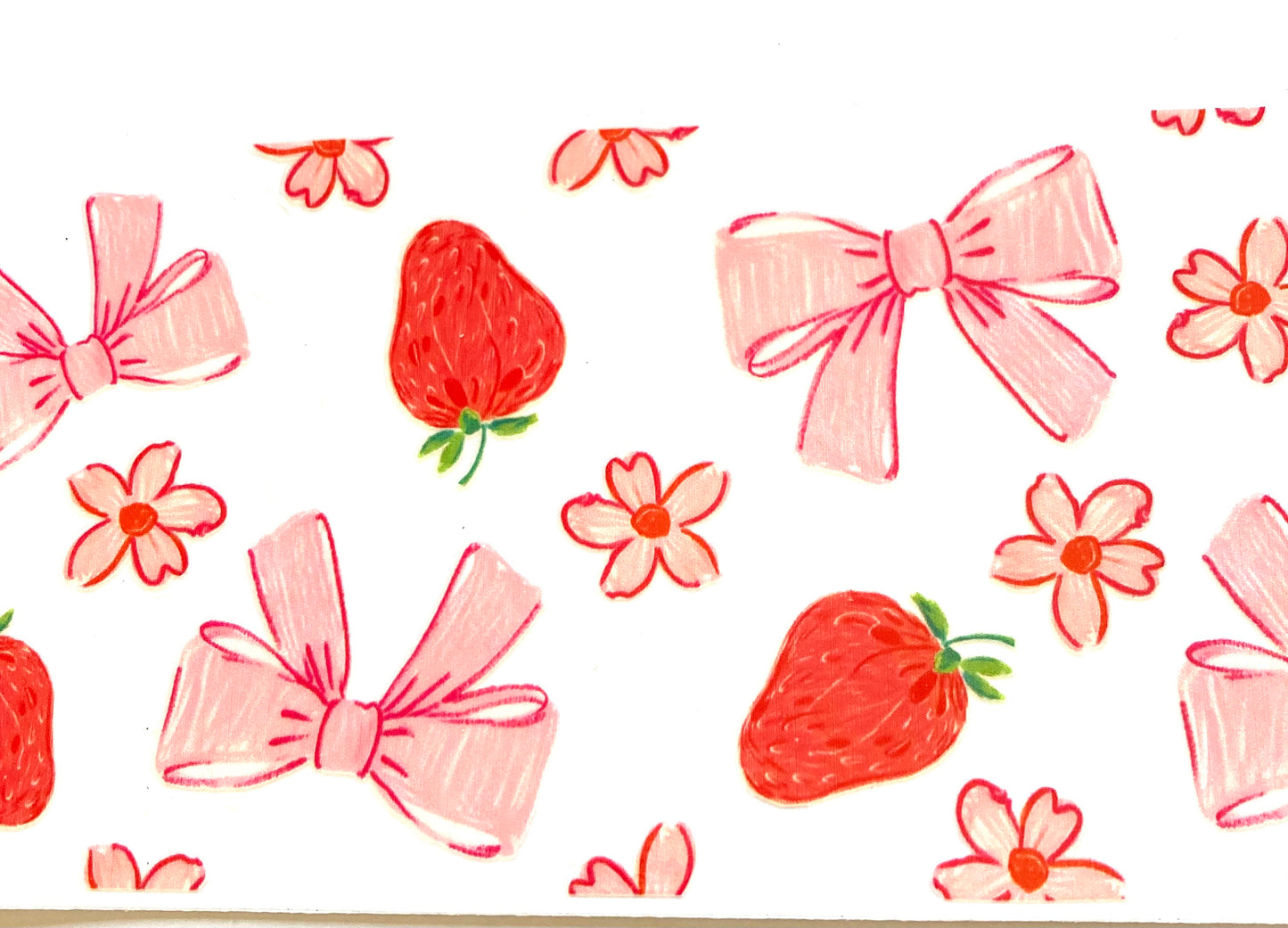 Bows And Cherries Cup Wrap