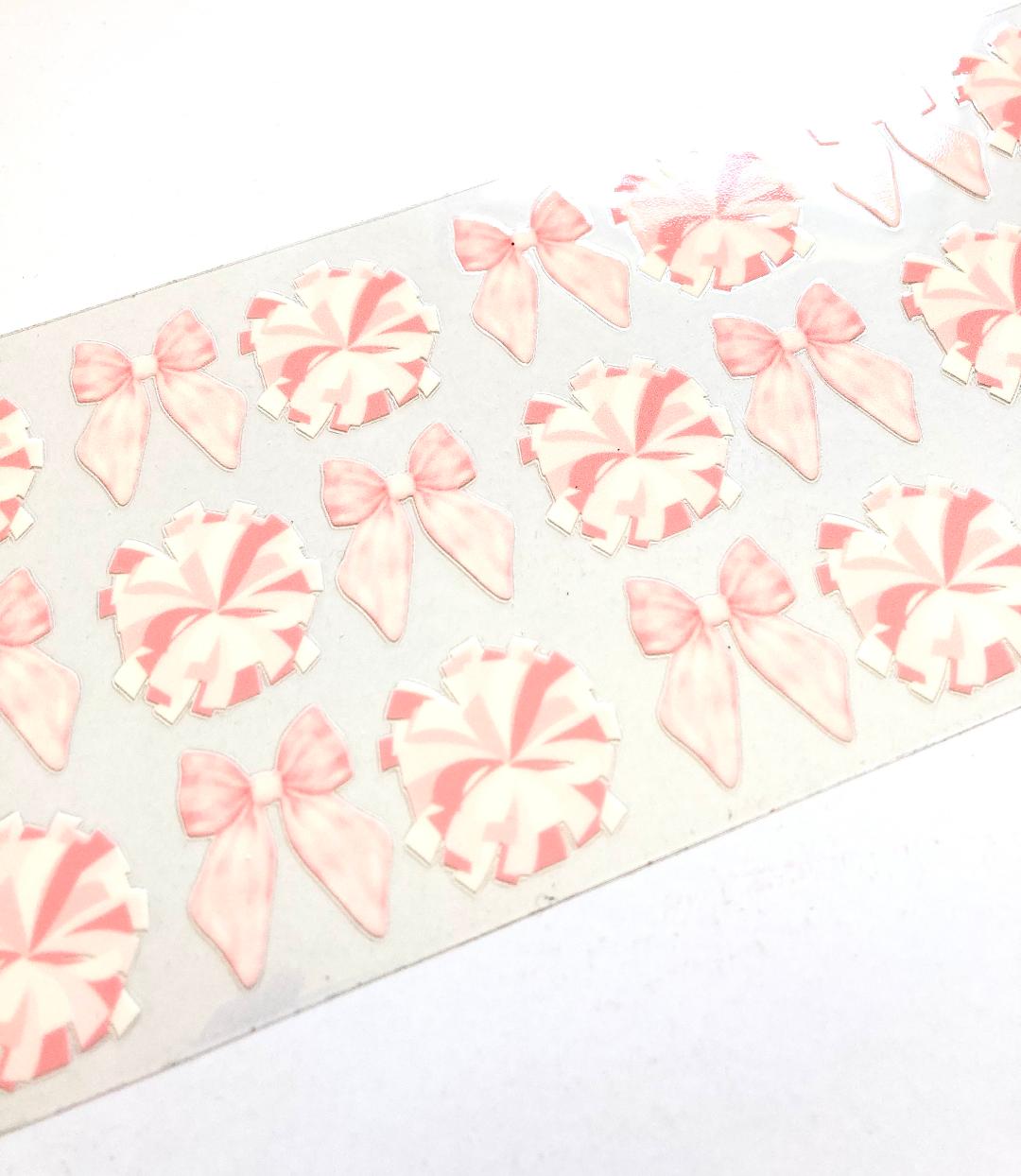 Bows And Pom Pom Cup Wrap