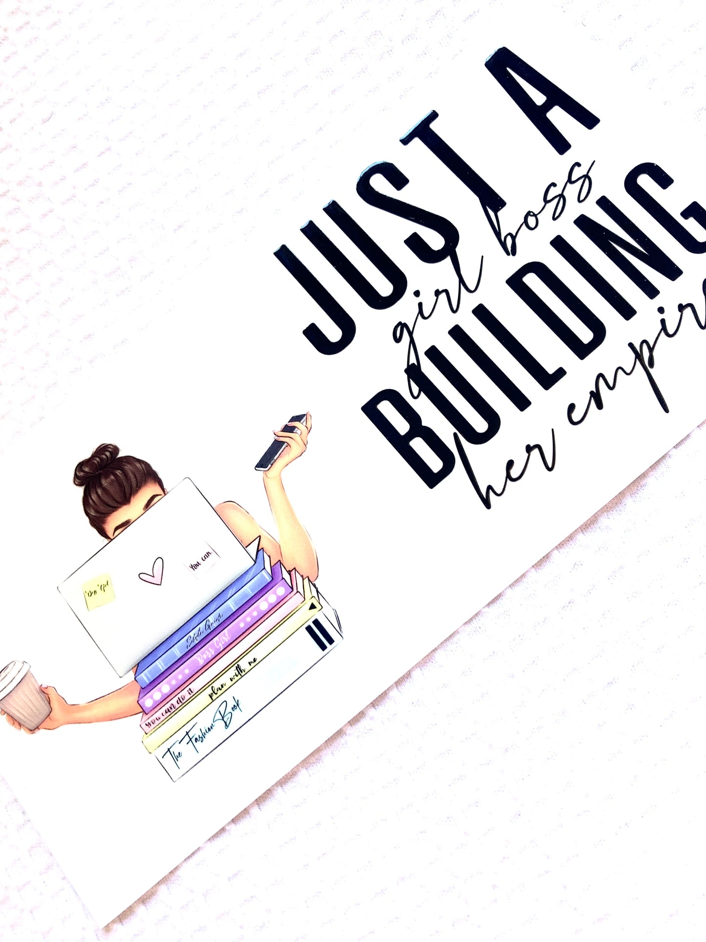Just A Girl Boss Building Her Empire Cup Wrap