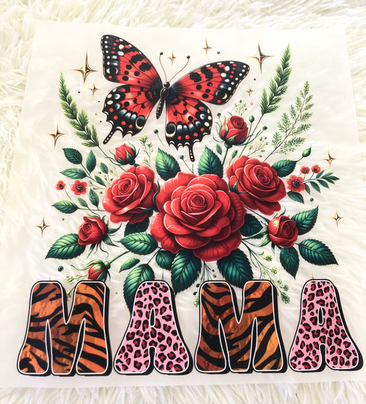 Mama Butterfly Tee Shirt Claim