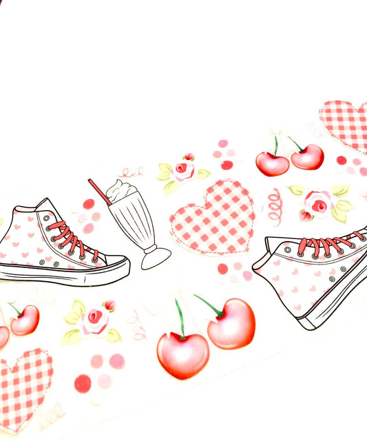 Cherries And Sneakers Cup Wrap