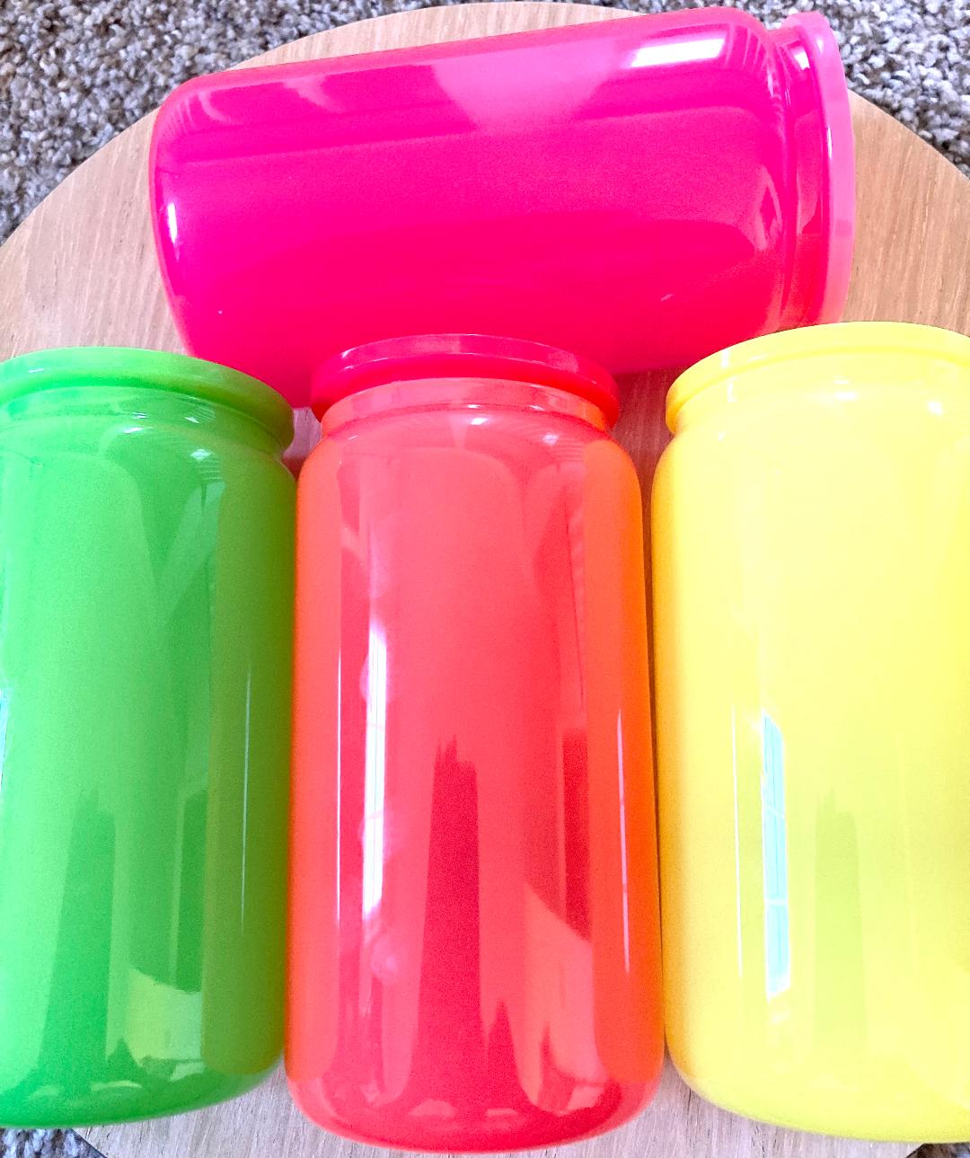 Colored Glass Cups
